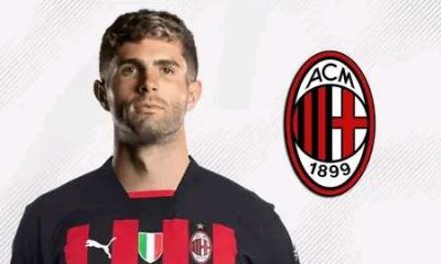 Done Deal: Christian Pulisic leaves Chelsea for Ac Milan. 2