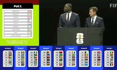 Official: African Qualifiers Preliminary draw for the 2026 Fifa world cup. 26