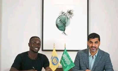 Official: Sadio Mane announced as new Al nasr player. 22