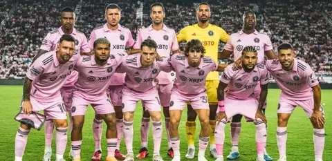 Lionel Messi Inter Miami reached the league cup finals for the first time in the club's history. 1