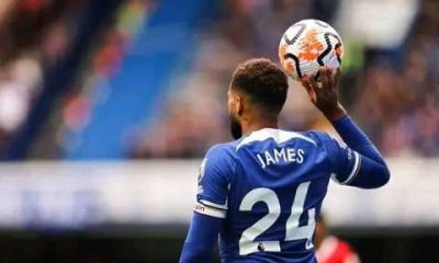 Breaking news: Recce James injured again after picking up a fresh hamstring injury against Liverpool. 14