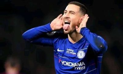“The Best player in the world for me was Eden Hazard ". - Dejan Kulusevski. 7