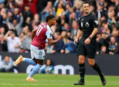 Aston Villa 6-1 Brighton: Watkins on a hat trick as Villa thrashes Brighton. 1