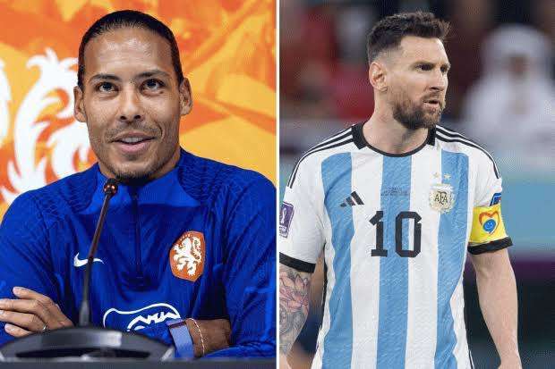 Van Djik disputes Van Gaal's opinion that world cup was premeditated for Argentina. 7