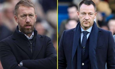 John Terry close to being Al Shabab head coach as Potter declines Lyon approach. 4