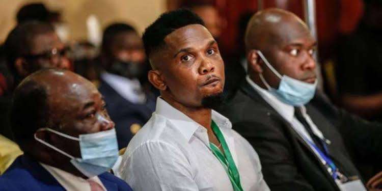 Eto'o under investigation over alleged match fixing. 13