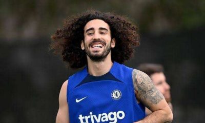 "We'll try not to lose this feeling. If we continue like this we can have a good season," Cucurella. 5