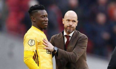 "I will encourage Andre Onana, back him and support ," Ten Hag. 4
