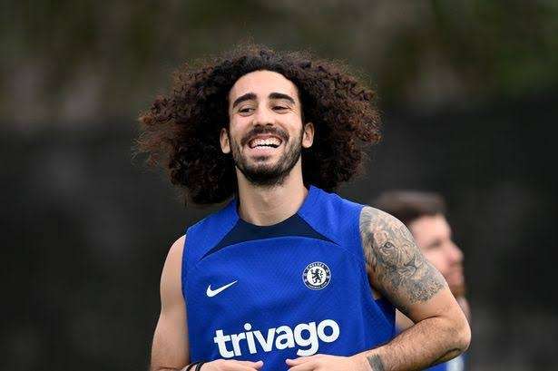 "We'll try not to lose this feeling. If we continue like this we can have a good season," Cucurella. 4