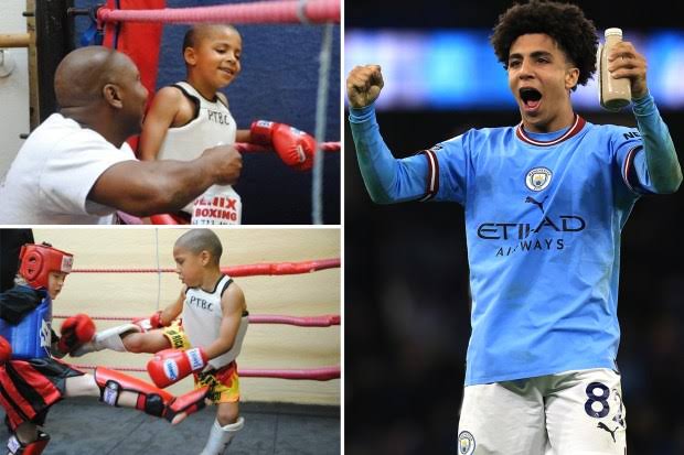 From boxing to football. Rico Lewis biography profile. 4