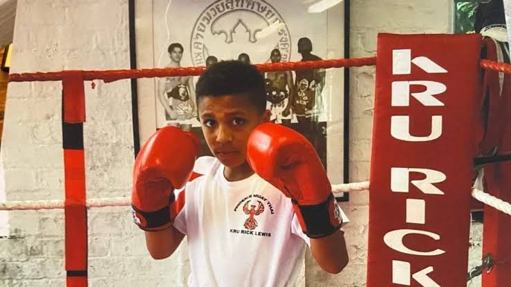 From boxing to football. Rico Lewis biography profile. 5