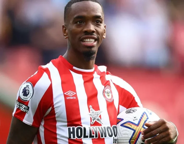 A striker for Brentford, is apparently being watched by Manchester United 6