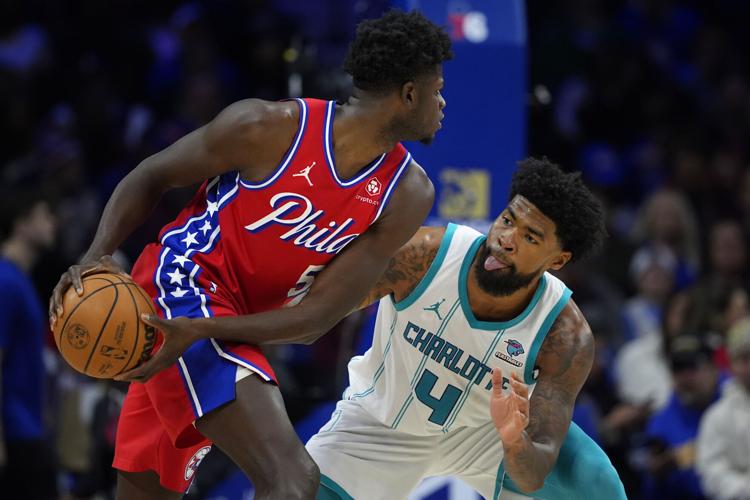 Tobias Harris breaks out of slump with 31 points, 12 rebounds, leads 76ers past Hornets 121-114 1