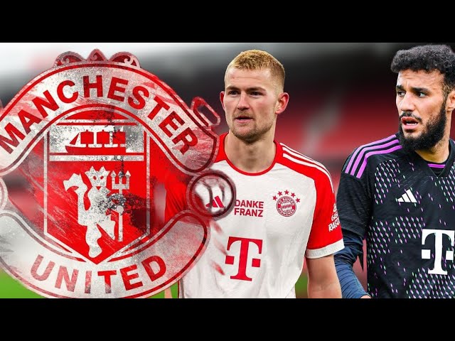 Manchester United signed Matthijs de Ligt and Noussair Mazraoui from Bayern Munich. 1