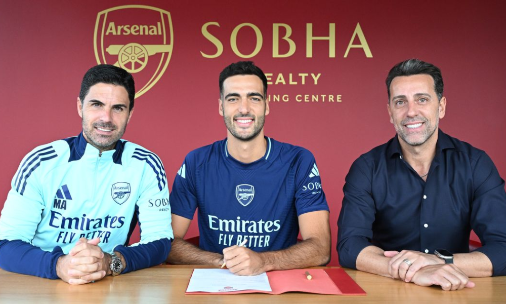 Mikel Arteta describes four strengths that new recruit Mikel Merino will offer to Arsenal. 9