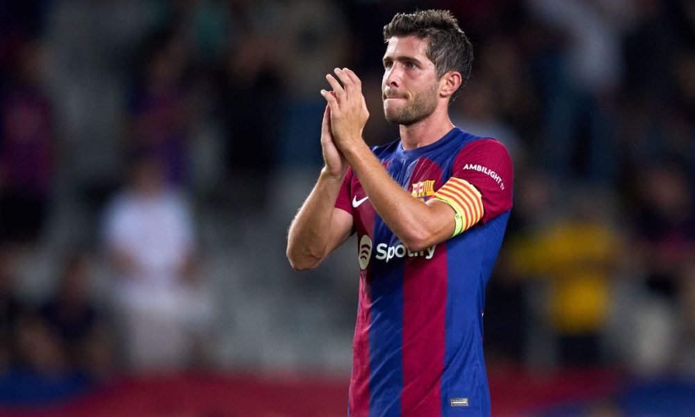 Sergi Roberto gives an emotional farewell to FC Barcelona. 28