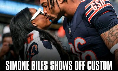 Simone Biles Posts 5-Word Message Before Bears-Lions Game 2