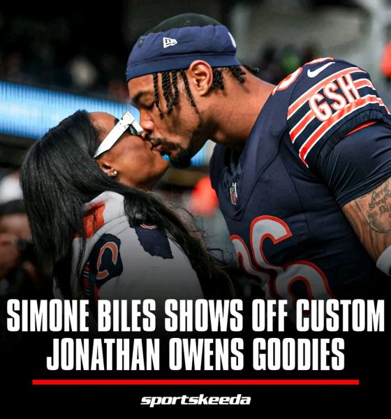 Simone Biles Posts 5-Word Message Before Bears-Lions Game 1