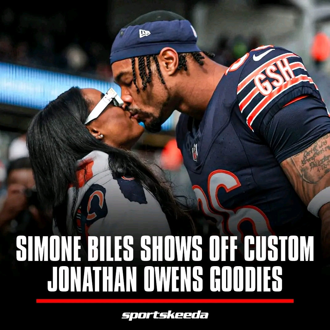 Simone Biles Posts 5-Word Message Before Bears-Lions Game 1