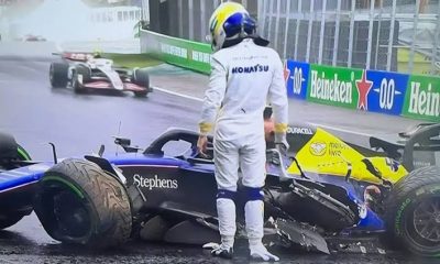 Franco Colapinto en una posición difícil tras accidente y desafíos con Williams 5