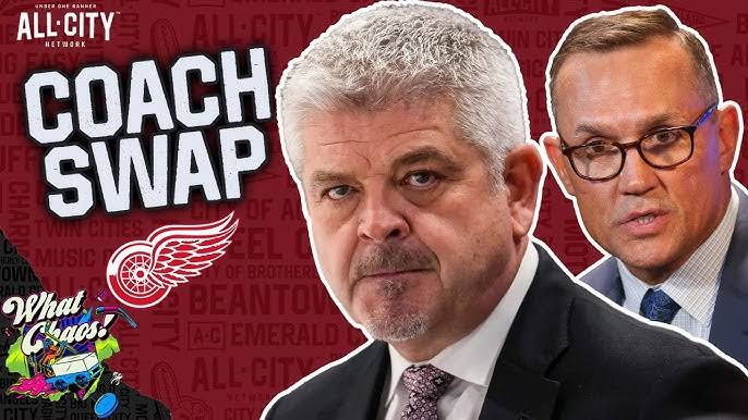 *TODD MCLELLAN STEPS DOWN AS HEAD COACH OF DETROIT RED WINGS AMIDST CONTROVERSY* 1
