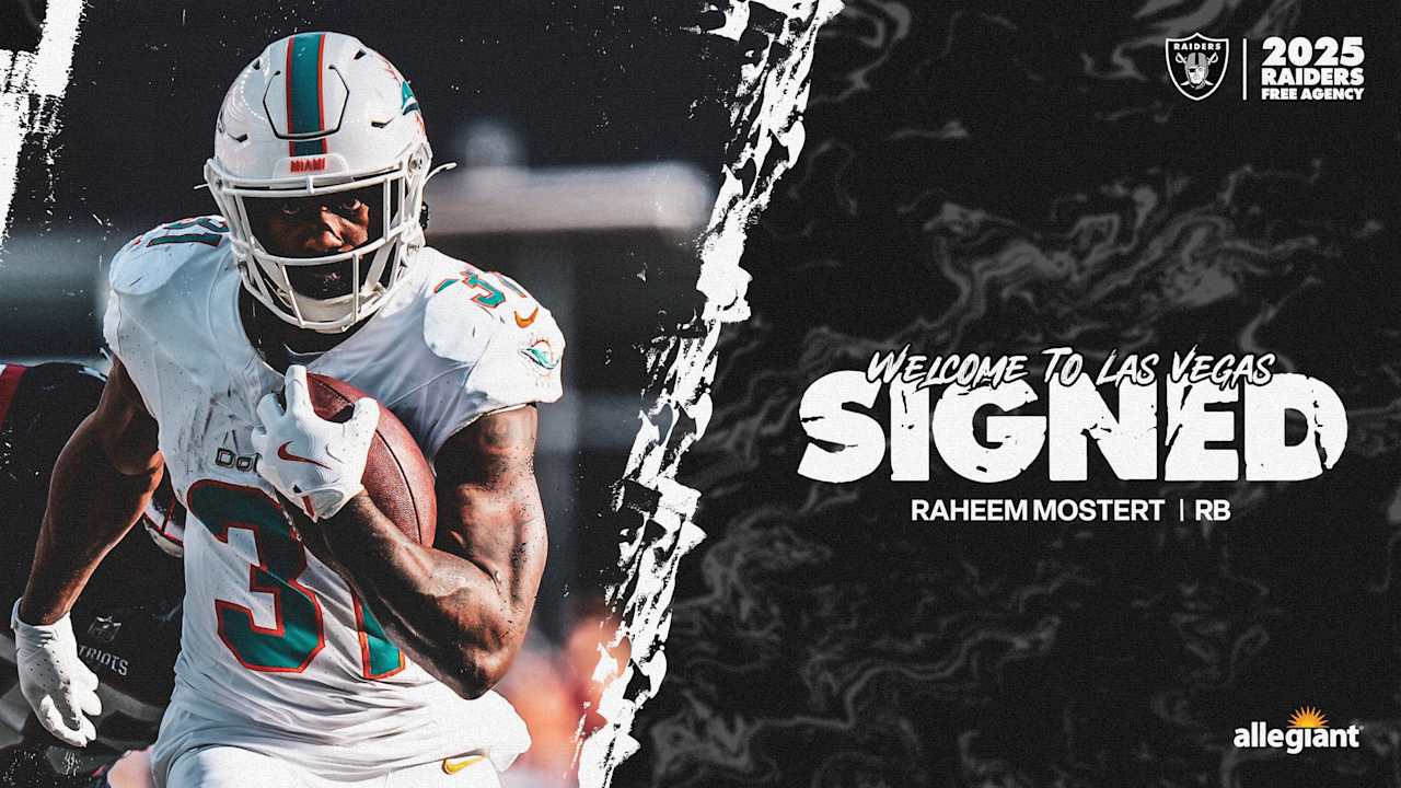 Raheem Mostert Makes Triumphant Return to Las Vegas Raiders on Two-Year Deal 1